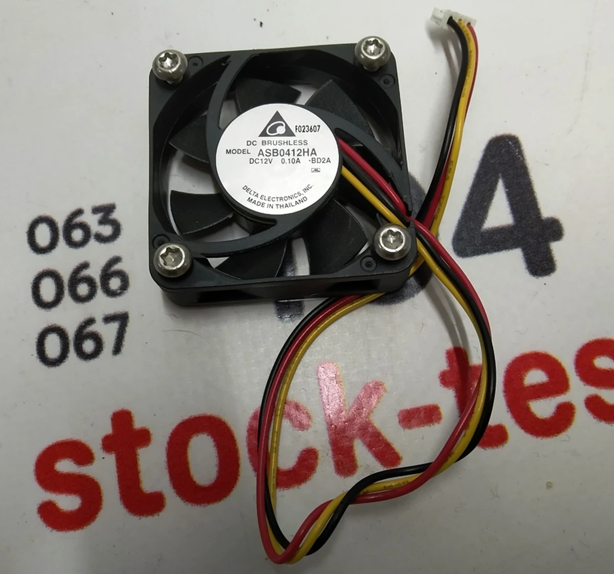 MCU Motherboard Cooling Fan Tesla model S ASB0412HA