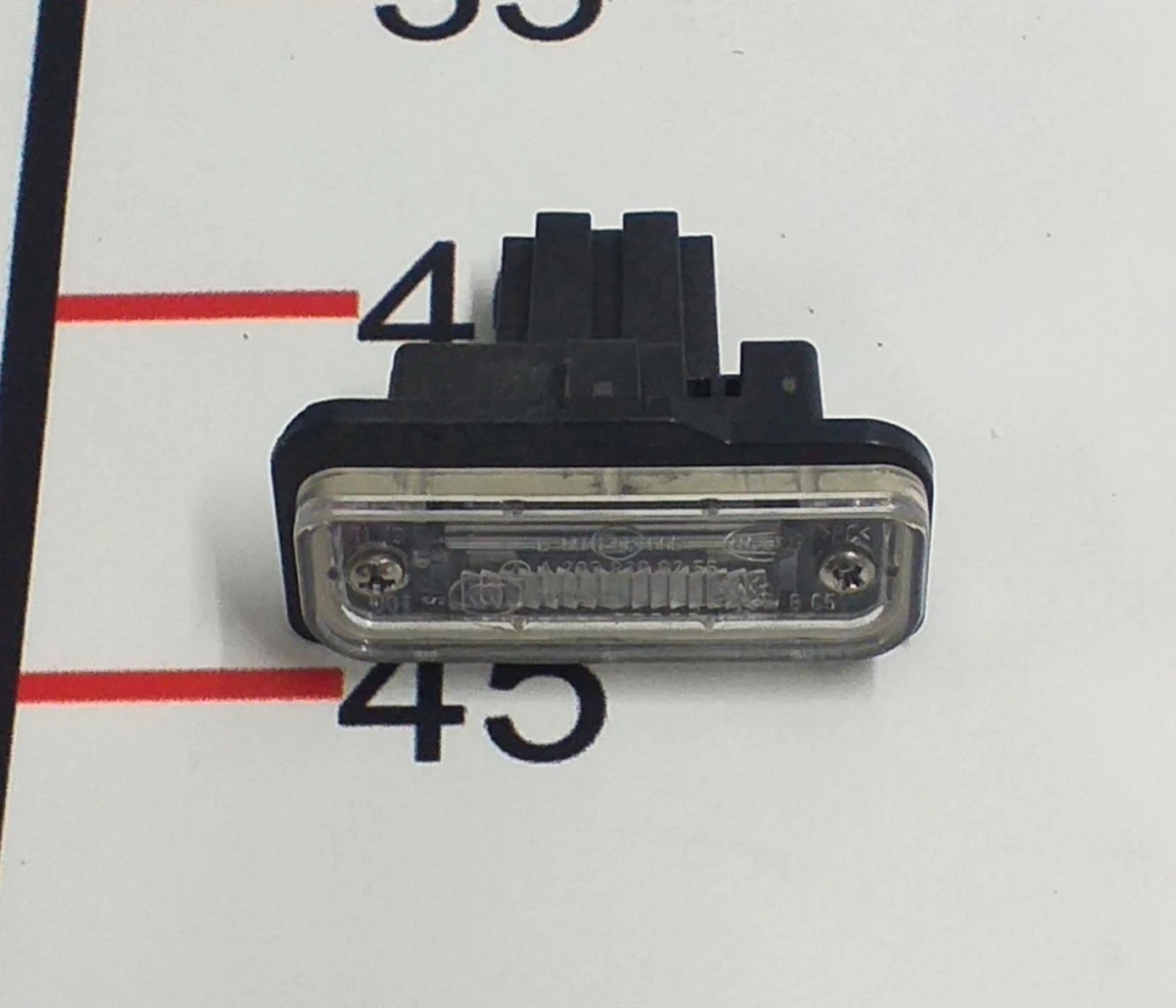 12 LAMP ASY, REAR LICENSE PLATE Tesla model S, model S REST, model X 1034341-00-B