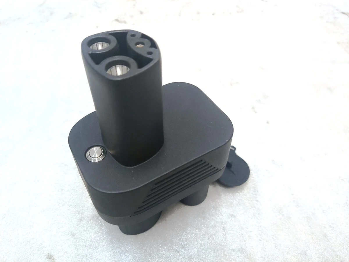 Адаптер зарядки универсальный (2 в 1) AC-50A DC 250kW 1000V 400A CCS2-NACS 62mm Tesla all models CCS2 AC DC