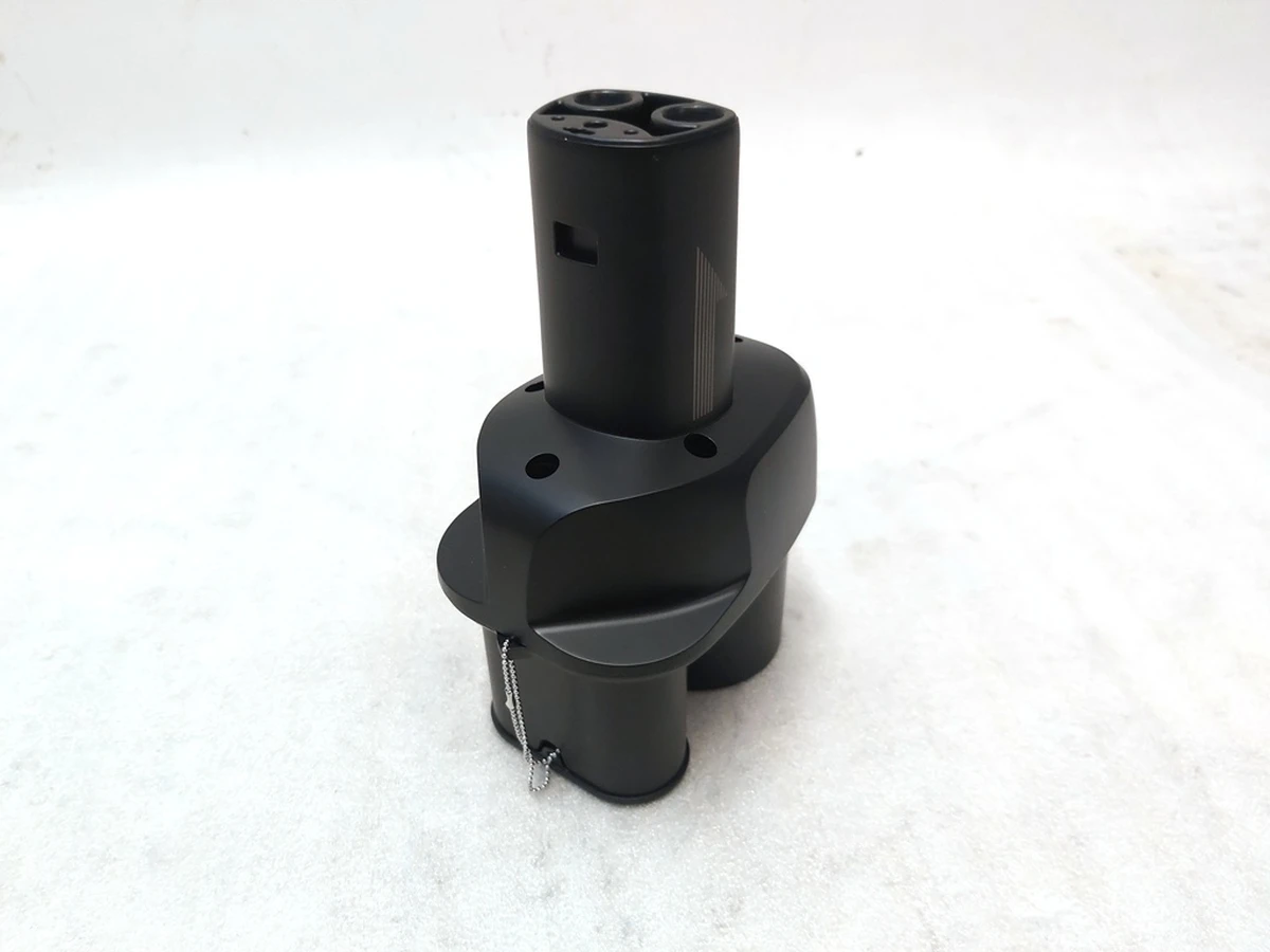 Адаптер зарядки универсальный CYBERTRUK (2 в 1) AC-50A DC 250kW 1000V 400A CCS2 59mm Tesla all models CCS2 AC DC