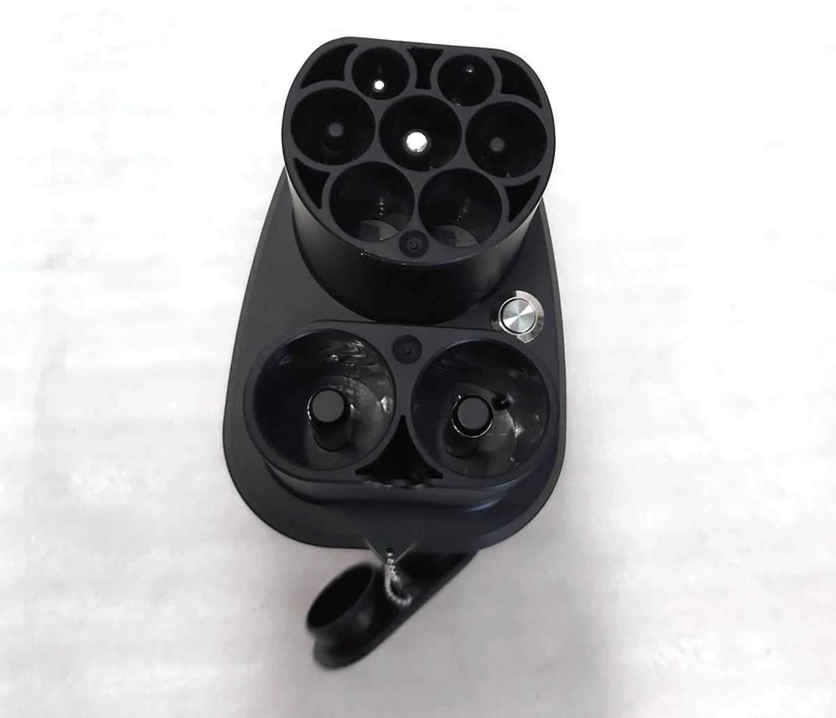 Адаптер зарядки універсальний (2 в 1) AC-50A DC 250kW 1000V 400A CCS2 59mm Tesla all models CCS2 AC DC