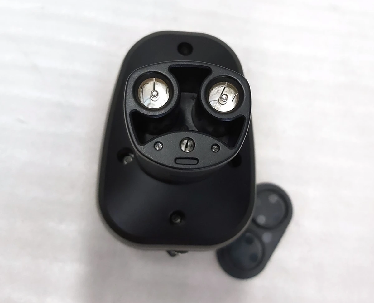 Адаптер зарядки універсальний (2 в 1) AC-50A DC 250kW 1000V 400A CCS2 59mm Tesla all models CCS2 AC DC