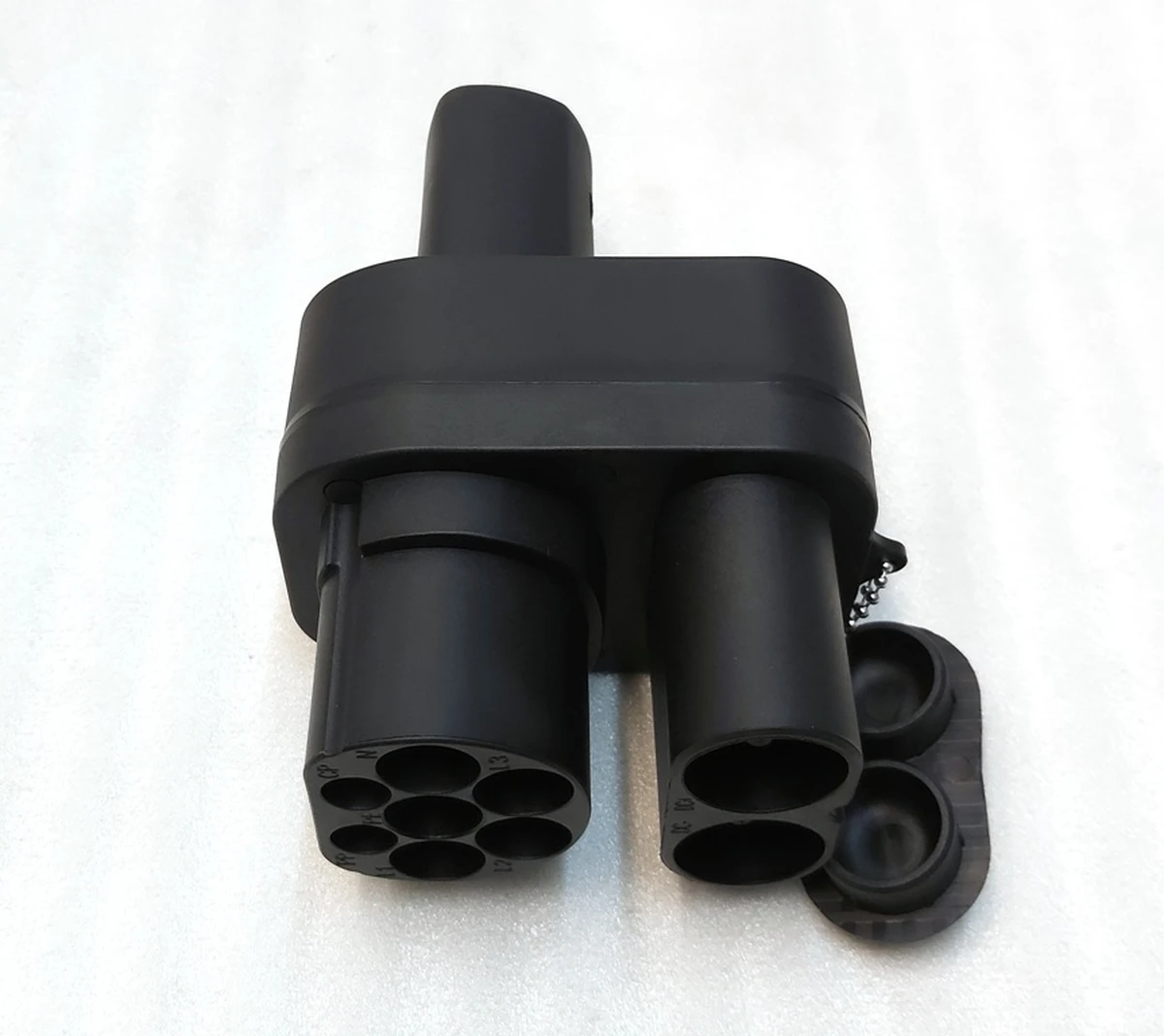 Universal charging adapter (2 in 1) AC-50A DC 250kW 1000V 400A CCS2 62mm Tesla all models CCS2 AC DC