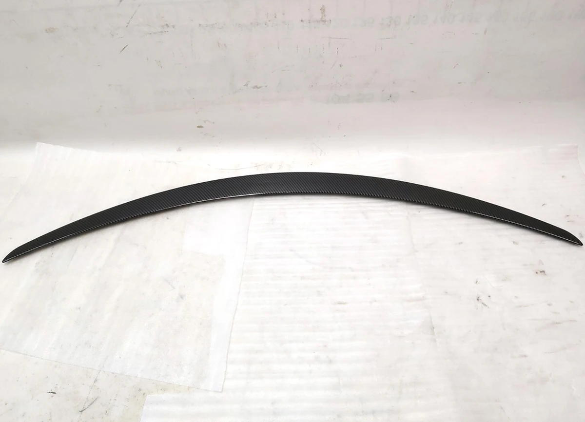 Spoiler decorative trunk lid (lada) GLOSSY CARBON Tesla Model S, Model S REST 1023722-E0-A