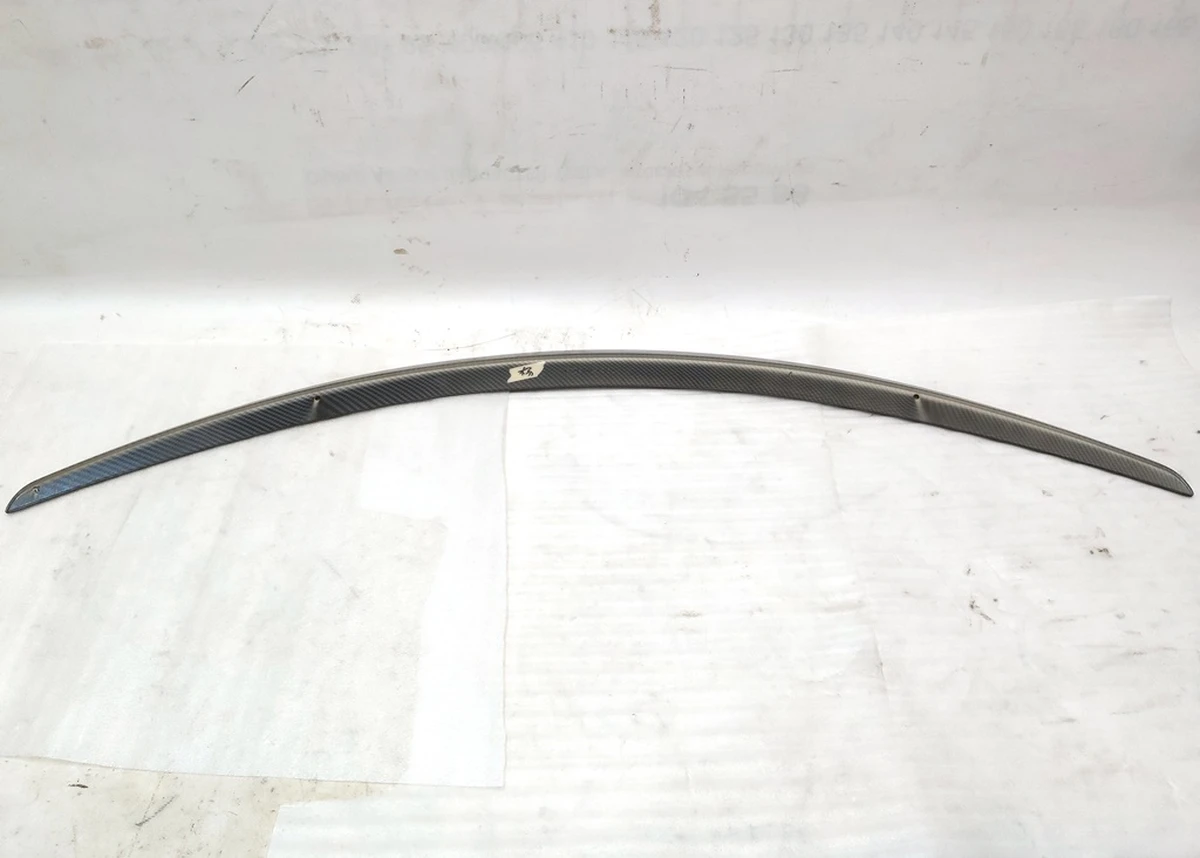 Spoiler decorative trunk lid (lada) GLOSSY CARBON Tesla Model S, Model S REST 1023722-E0-A
