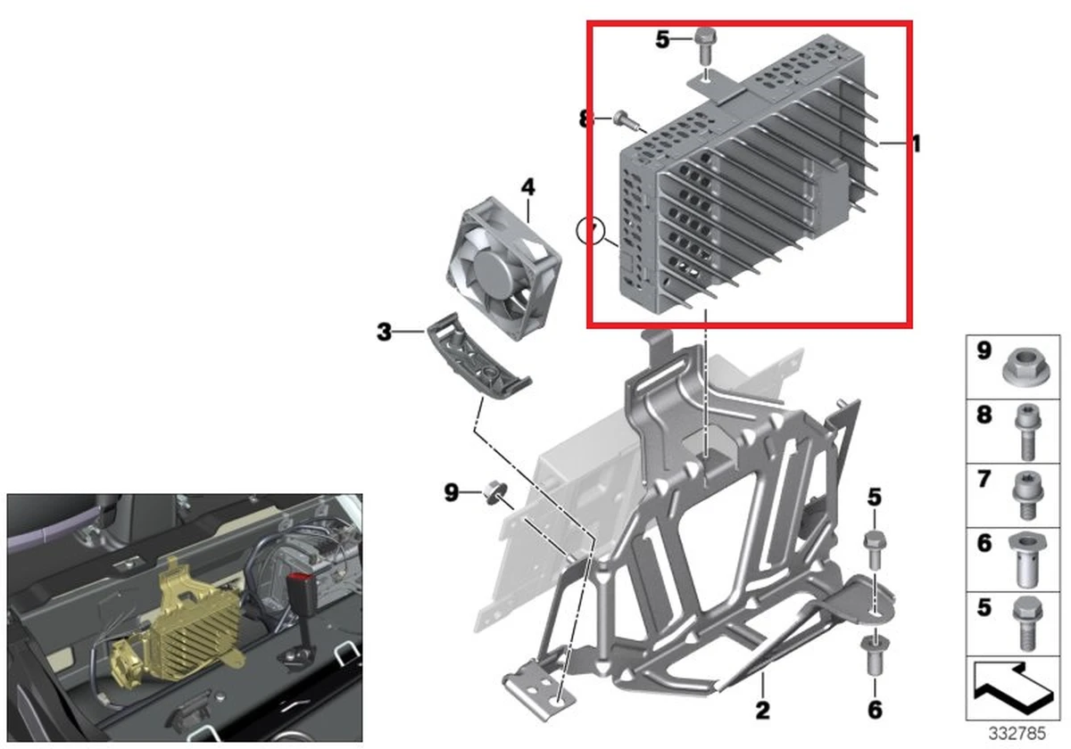 Усилитель системы Top-Hifi(аудио) Harman Kardon BMW I3 65129353990