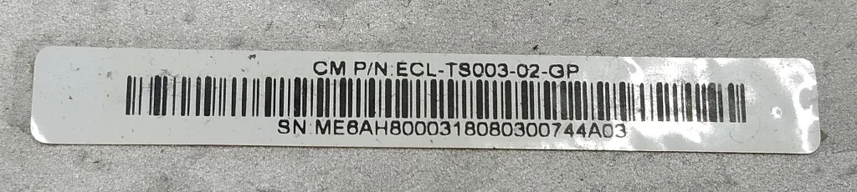 1 Tesla model 3 computer cooling water block 1098058-S0-M