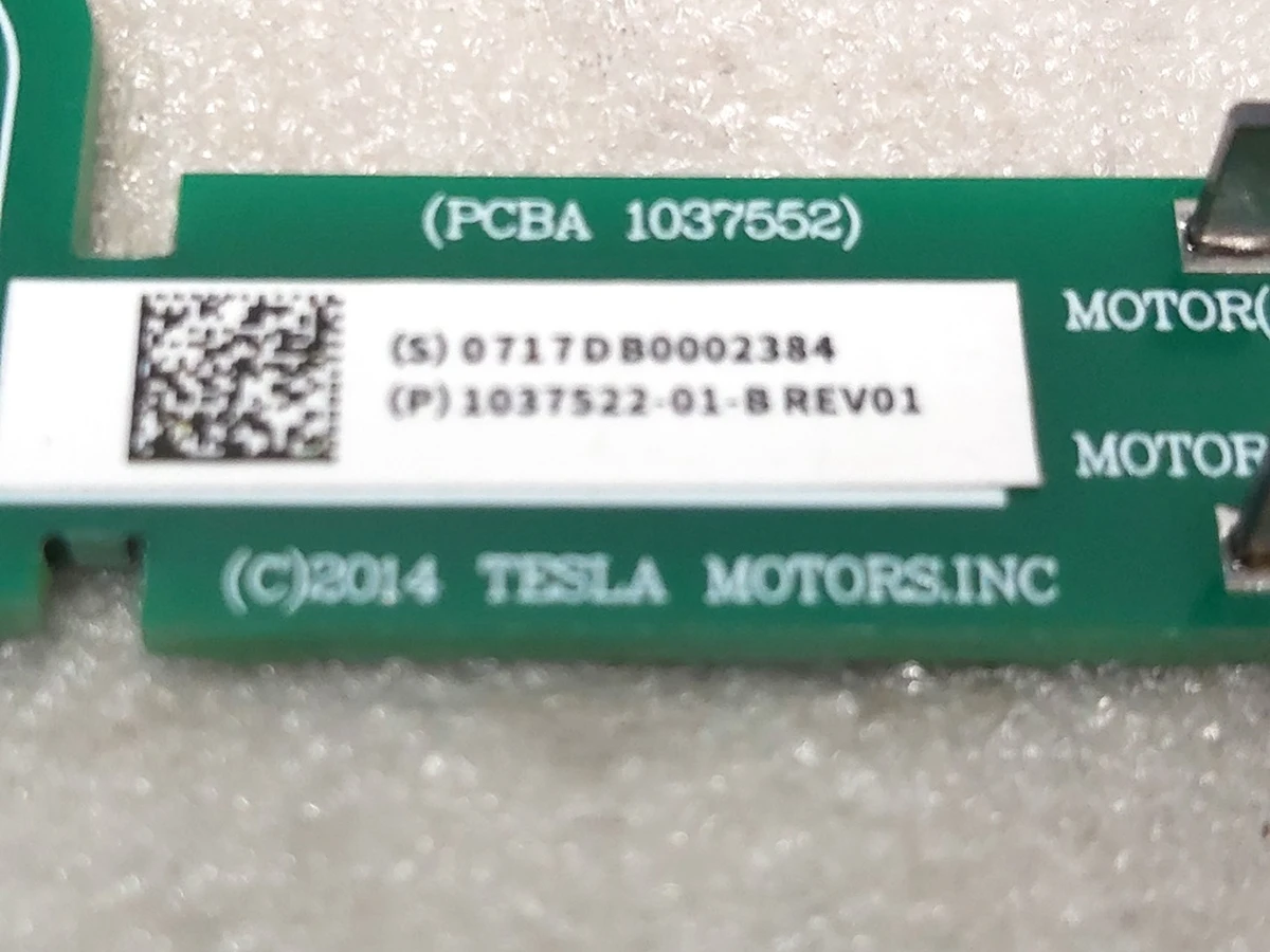 Моторчик люка порта зарядки с платой управления FC-280PC-22125 Tesla Model S, Model S REST, Model X 1038548-00-I