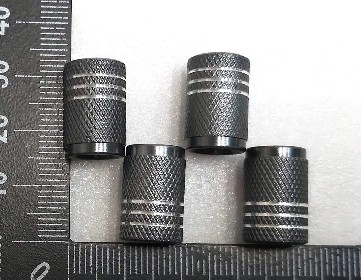 4 Комплект ковпачків (4 штуки) датчика TPMS GDF22 STYLE3 GRAY Tesla all models 1034602 1074812 1490750