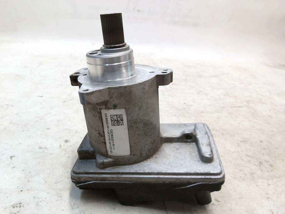 7 Электродвигатель рулевой рейки с блоком управления с повреждением Tesla Model 3, Model Y 1044831 1044832