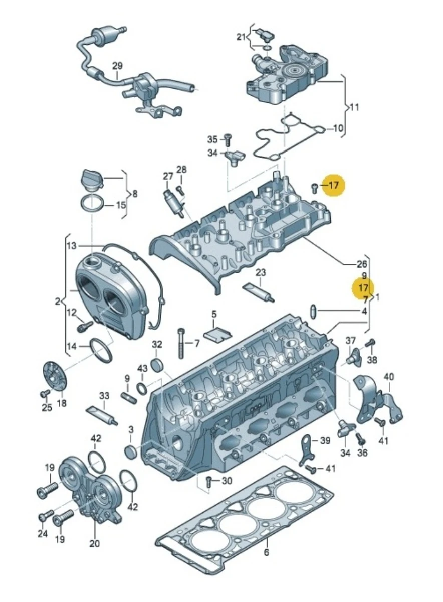 Гвинт із плівкою головкою Torx М6Х35 Audi Q7 N10554005