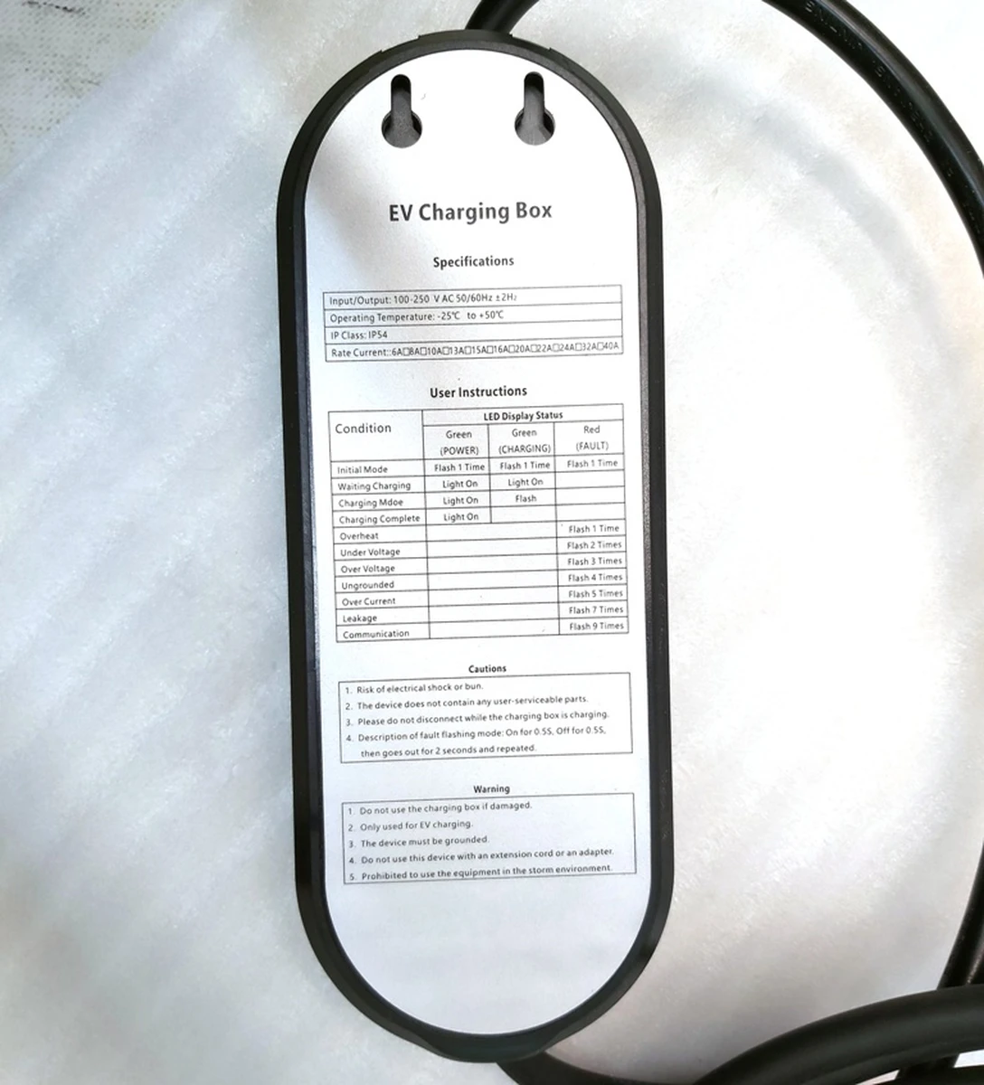 1 Универсальное мобильное зарядное устройство GBT 8A-16A 110V-240V 3,5 kW 3,5 м Tesla all models UMC GB/T GW AE