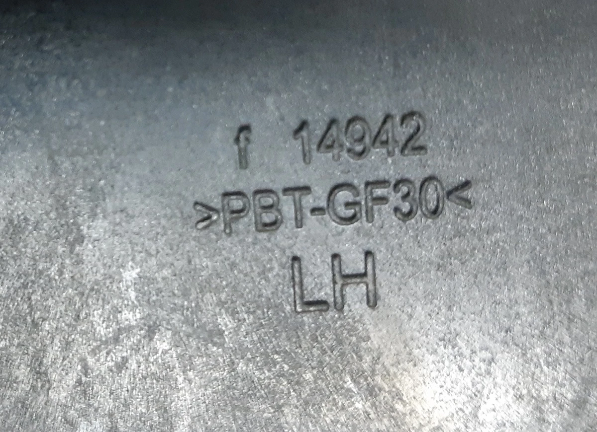 6 Накладка стійки B зовнішня ліва (скло) Tesla model S 1004534-00-B